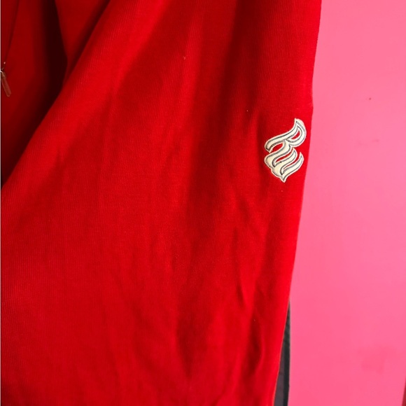 Y2K Rocawear Velour Red Jumpsuit Jacket And Pants Suit Size XXL Wide Legs - Picture 7 of 15